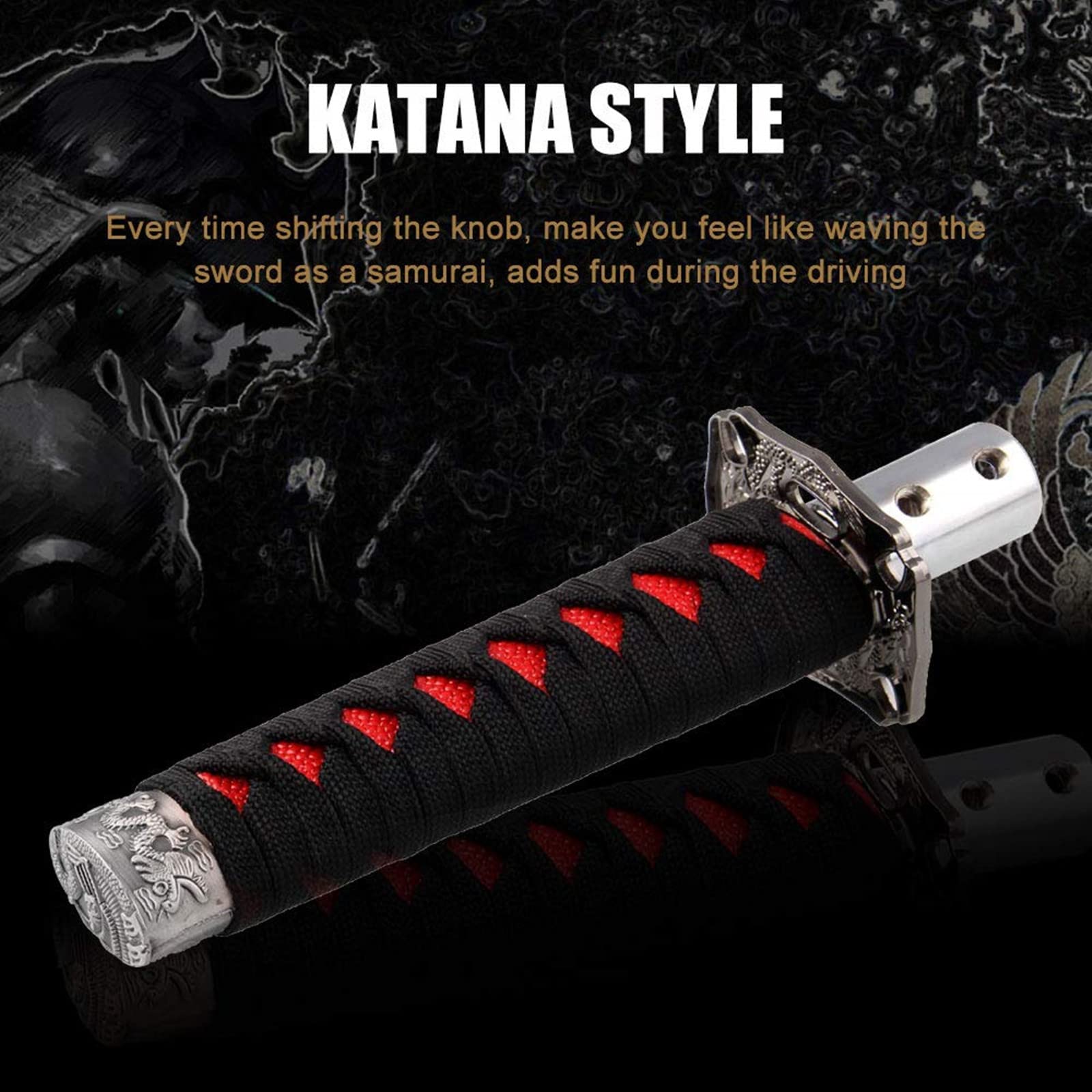 RYANSTAR knob side profile highlighting braided texture for improved grip and feel