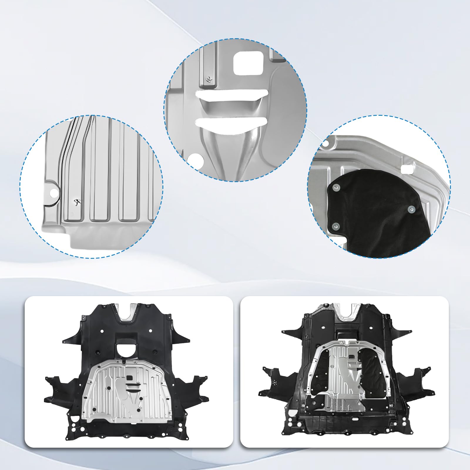 Ryansunoro hardware kit with screws for simple installation benefit