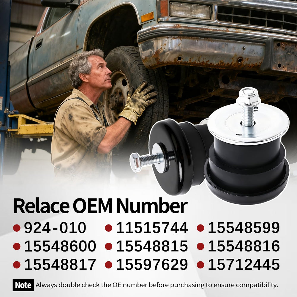 RydSuns close-up of rubber bushing texture offering long-lasting vibration isolation