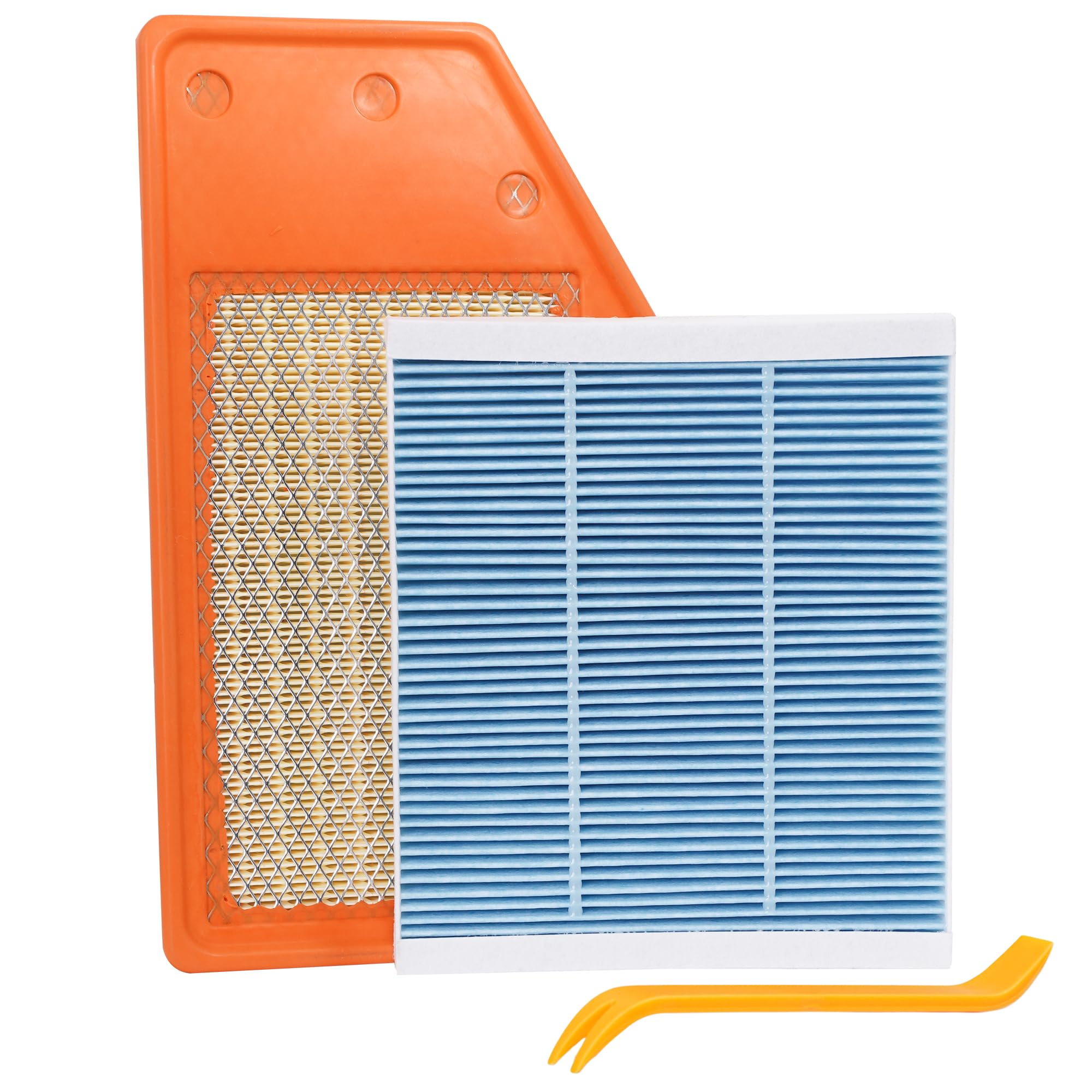 ryvclim engine filter front view showing pleated media and improved protection