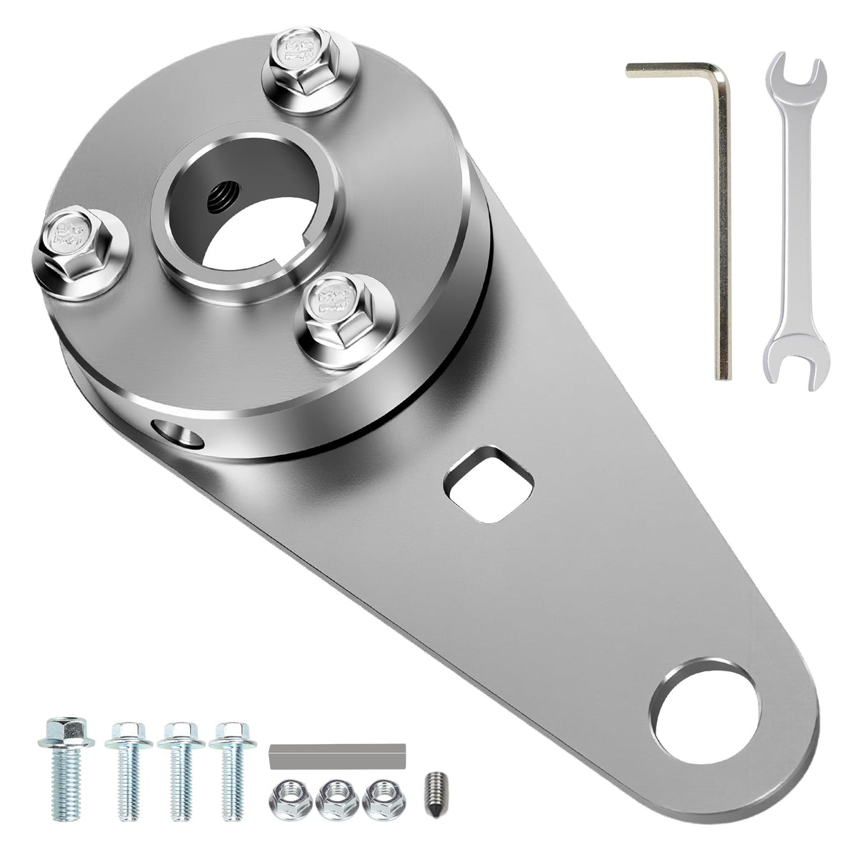 RZEOZU front view bracket assembly showing fit and durability