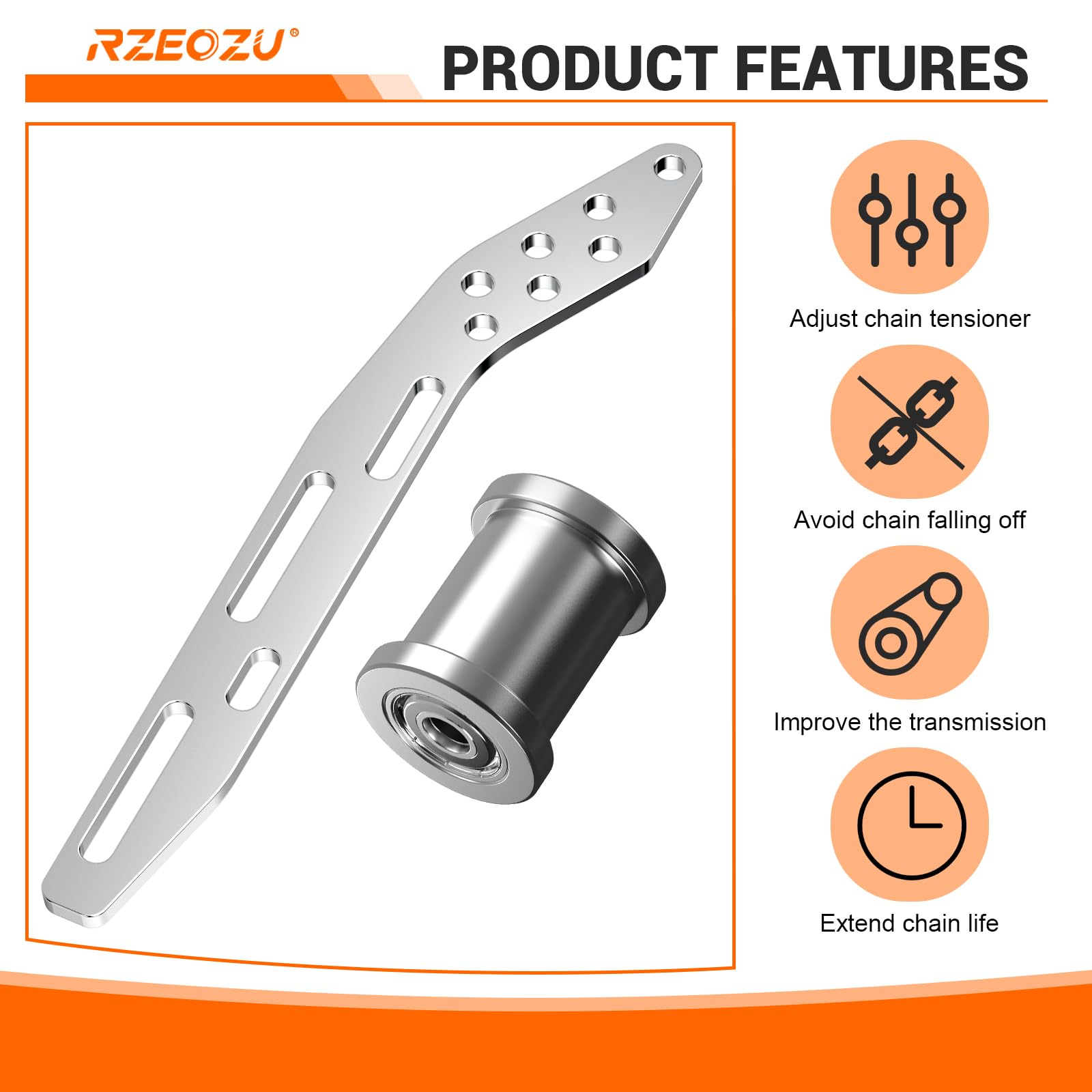 RZEOZU label and included hardware showing kit completeness and easy installation benefit