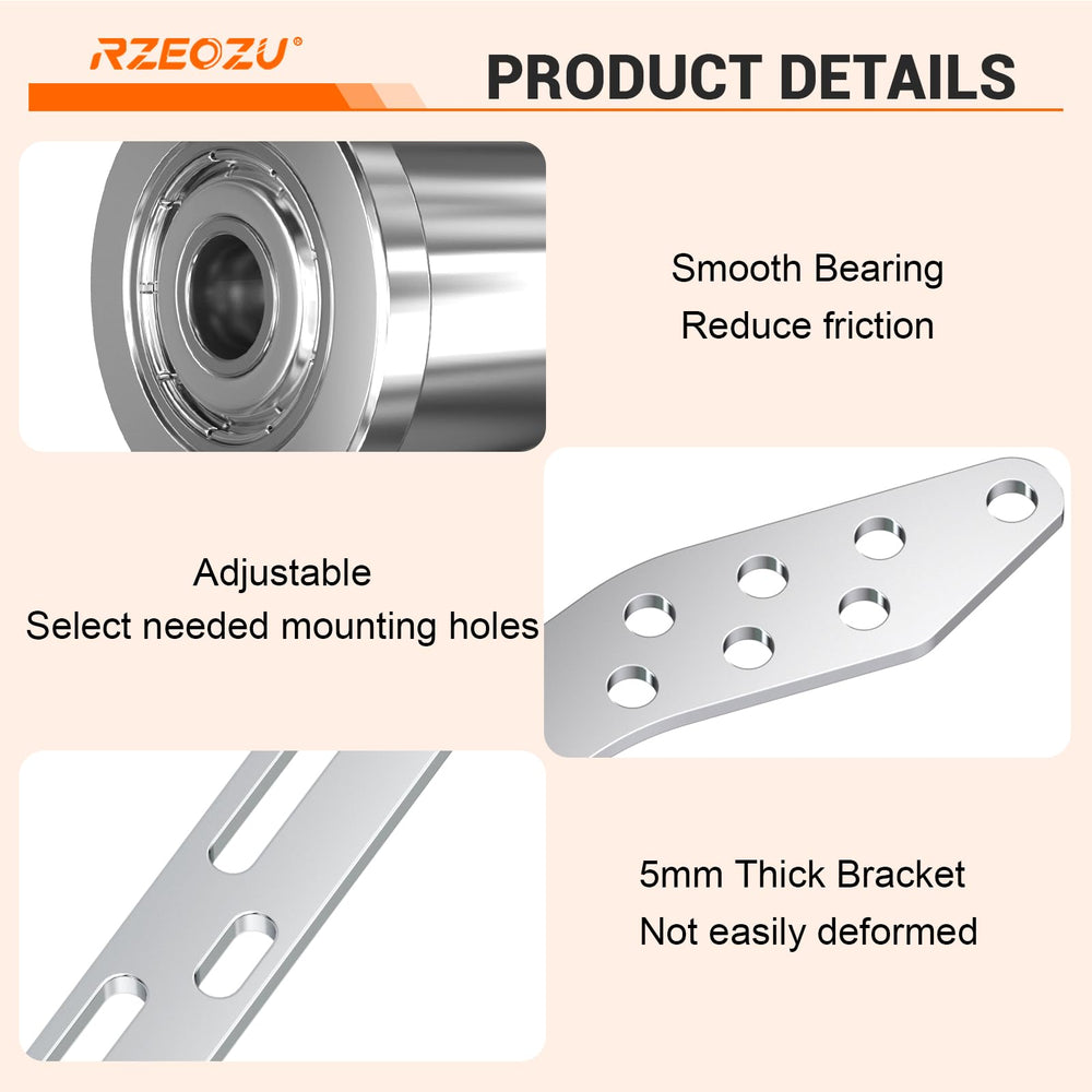 RZEOZU tensioner installed on Predator 212 minibike illustrating direct compatibility benefit