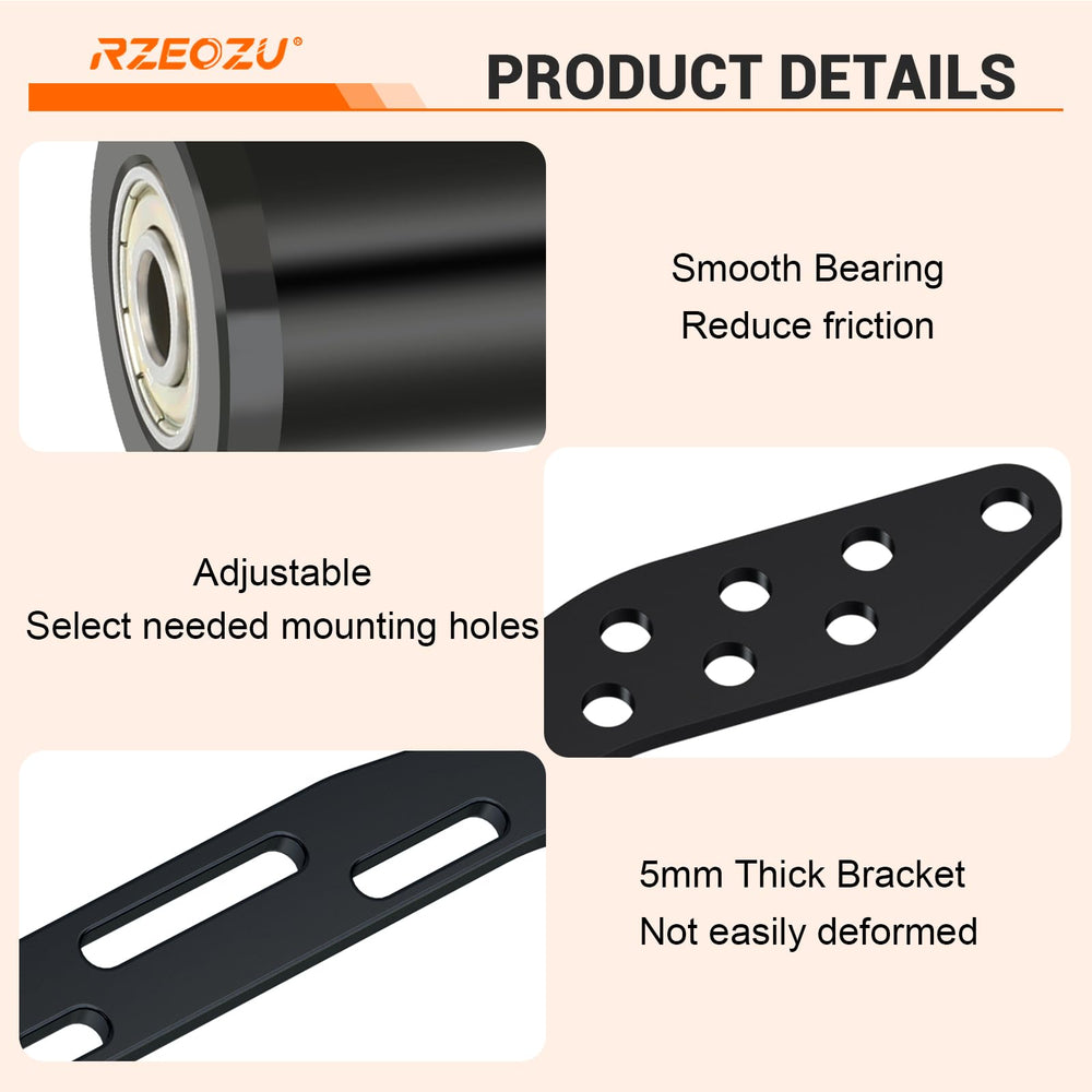 RZEOZU stamped label and specs for quick part identification and fit guidance