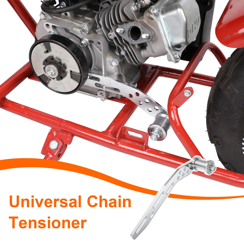 RZEOZU tensioner in a garage setting showing practical upgrade for hobby mechanics benefit