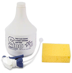 S100 Total Cycle Cleaner front label showing product benefits