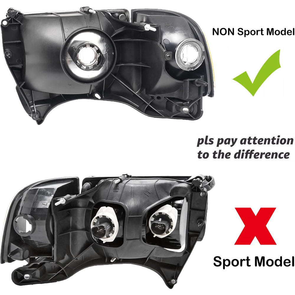 SAFAUTOPARTS rear view showing wiring plug and bolt mounts for simple plug-and-play install