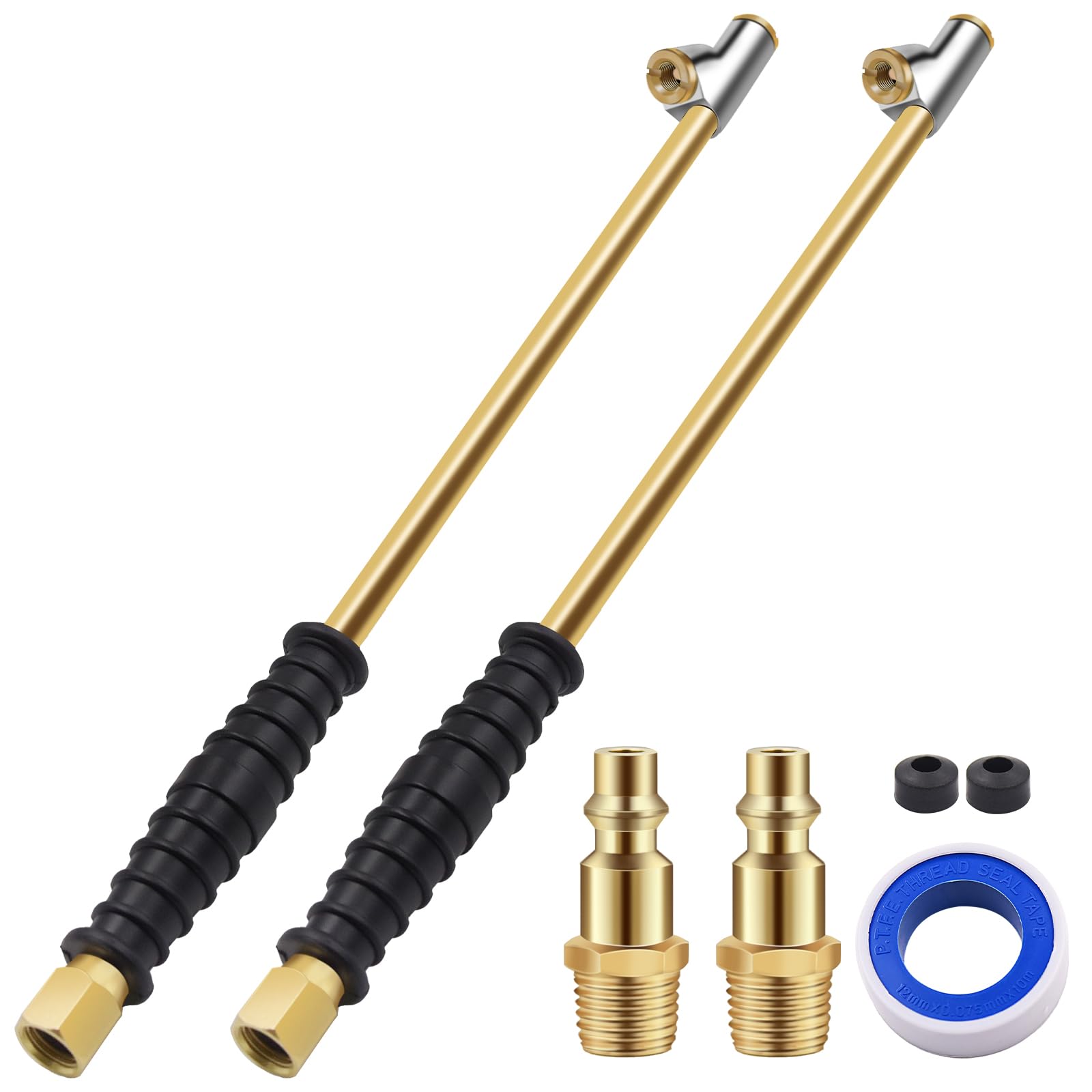 SAFELIFE front packing showing both extended dual head chucks and benefits