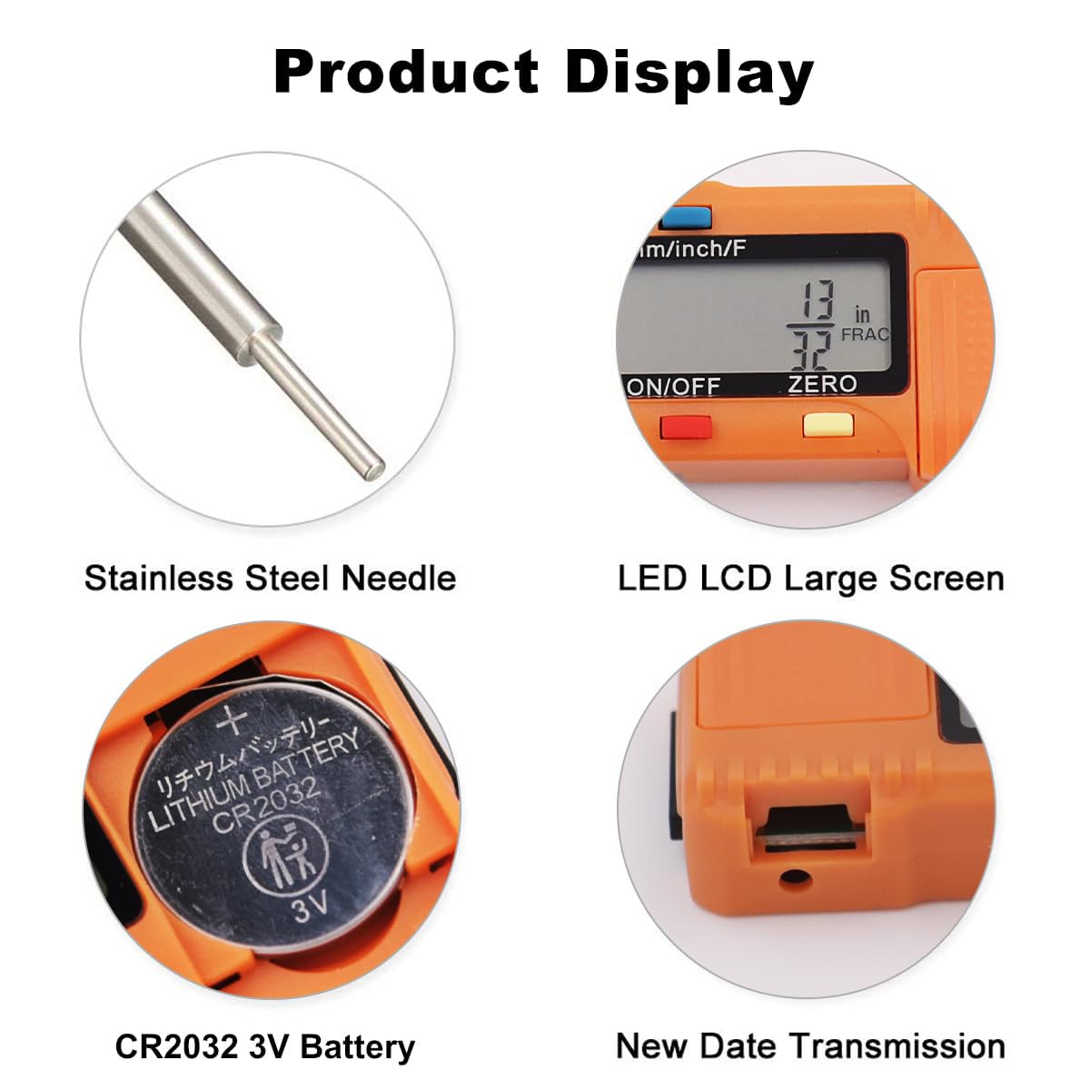 SAFELIFE gauge probe measuring a tyre groove for accurate tread depth