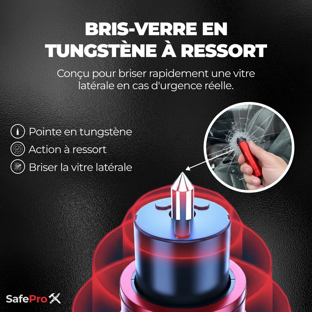 SafeProX in family car setting illustrating preparedness for passengers