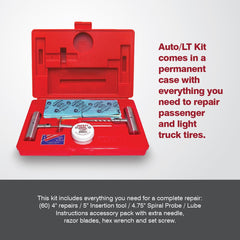Safety Seal open kit layout displaying tools and 60 plugs for quick service