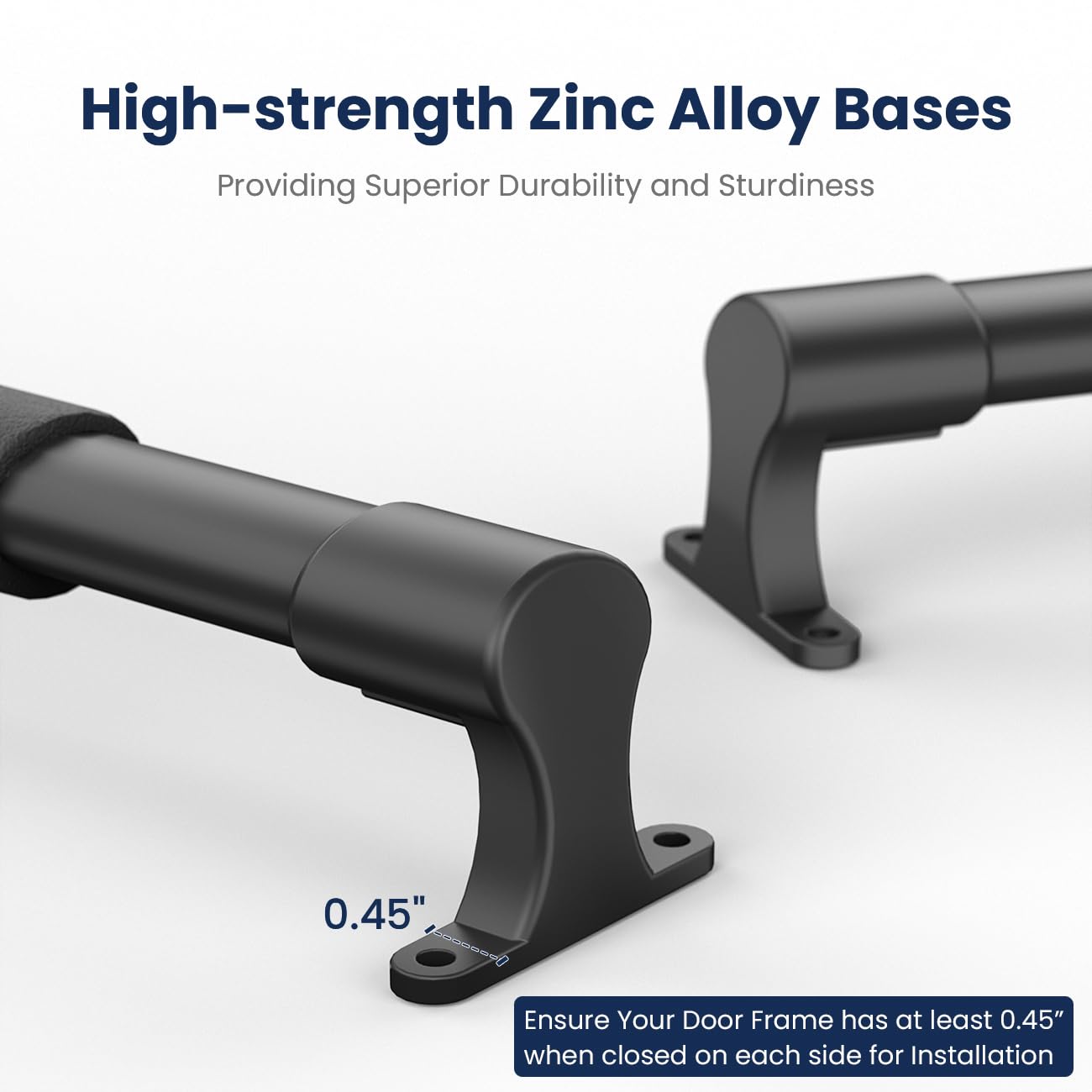 Safoner adjustable length showing telescoping rods for versatile fit