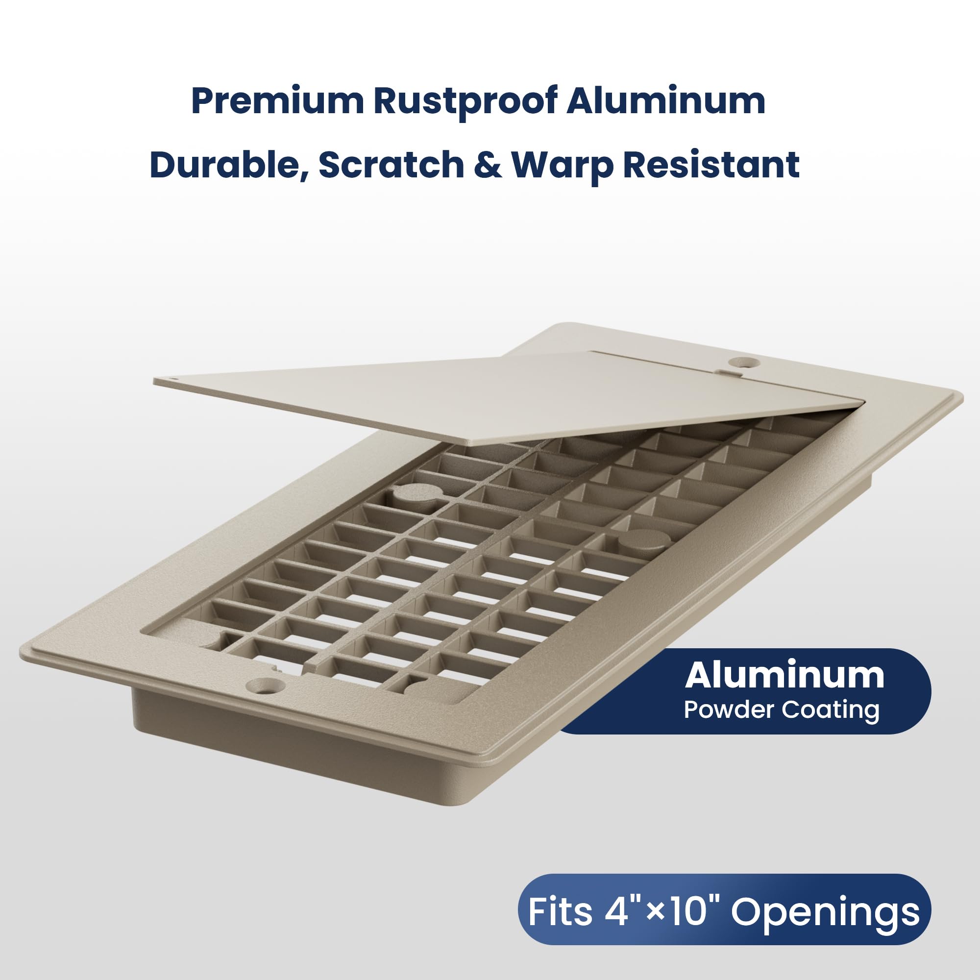 Safoner top panel and removable cover angled view highlighting easy access benefit