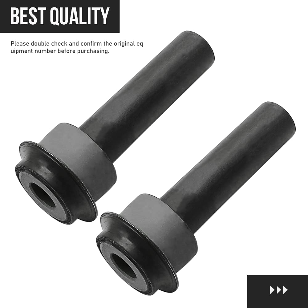 Saihisday two short and two tall bushings side by side illustrating correct pairings for mounting