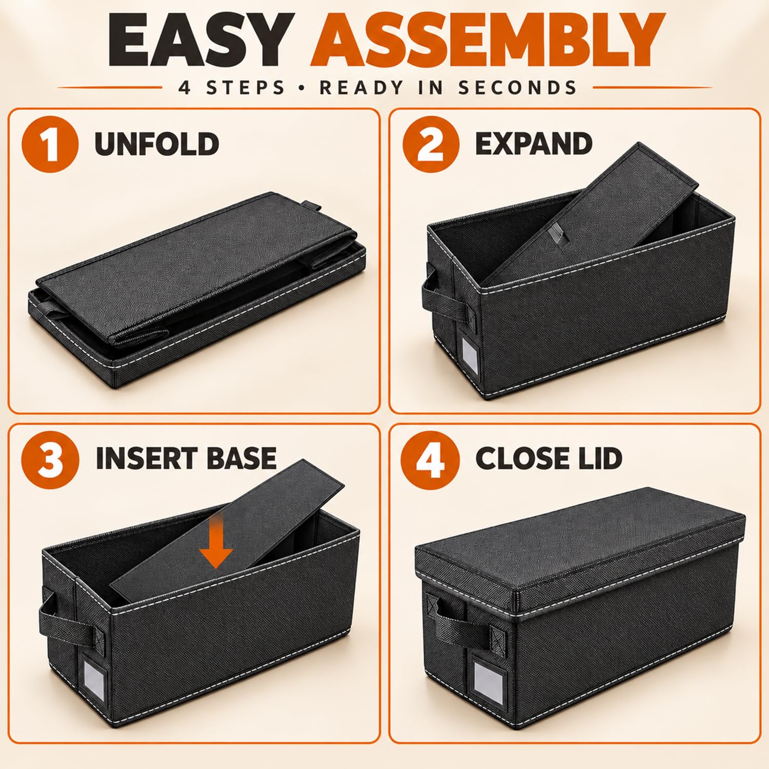 Salajory box holding mixed items showing versatile household organization