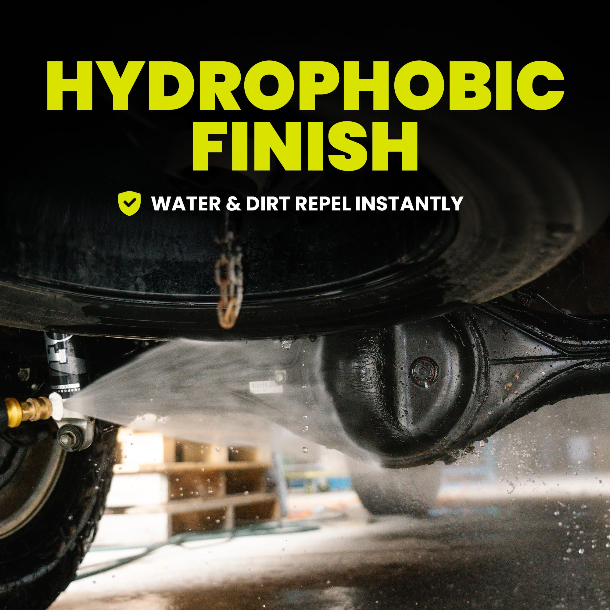 Salt Shift spray nozzle close-up showing easy, uniform application advantage