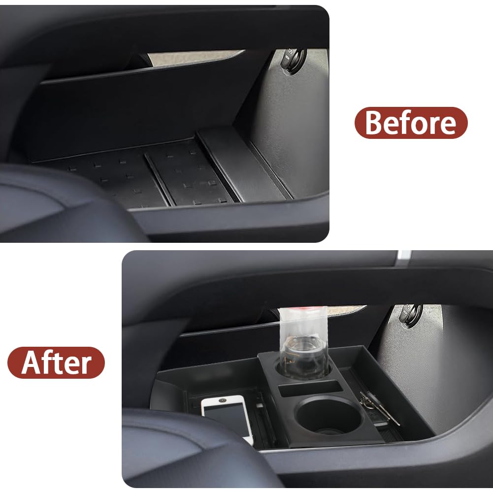 Salusy detail of adjustable cup holder securing a variety of cup sizes