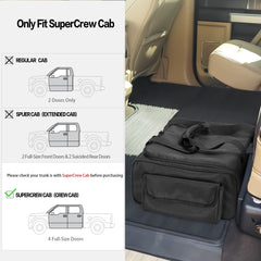 samdew opened main compartment showing spacious interior and storage capacity