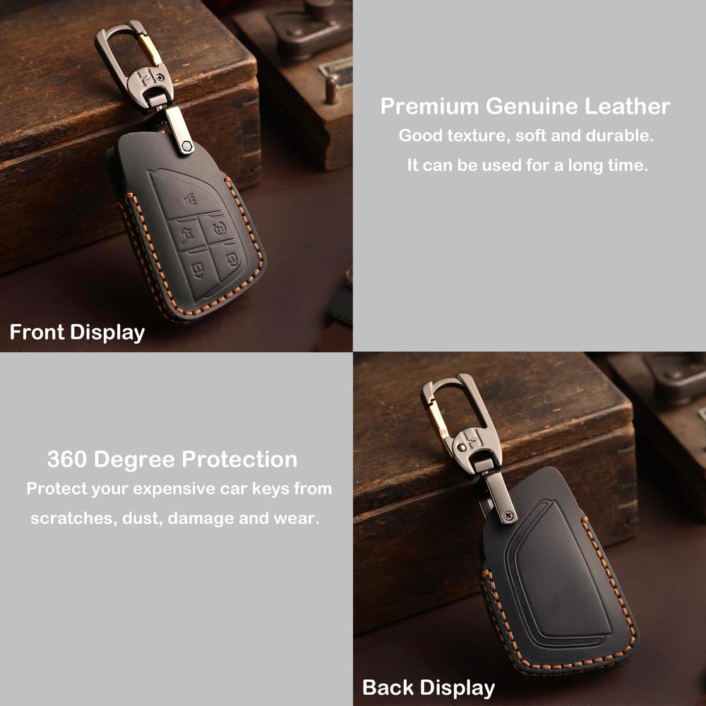 SAMGCHI key fob cover in hand showing improved grip and compact scale