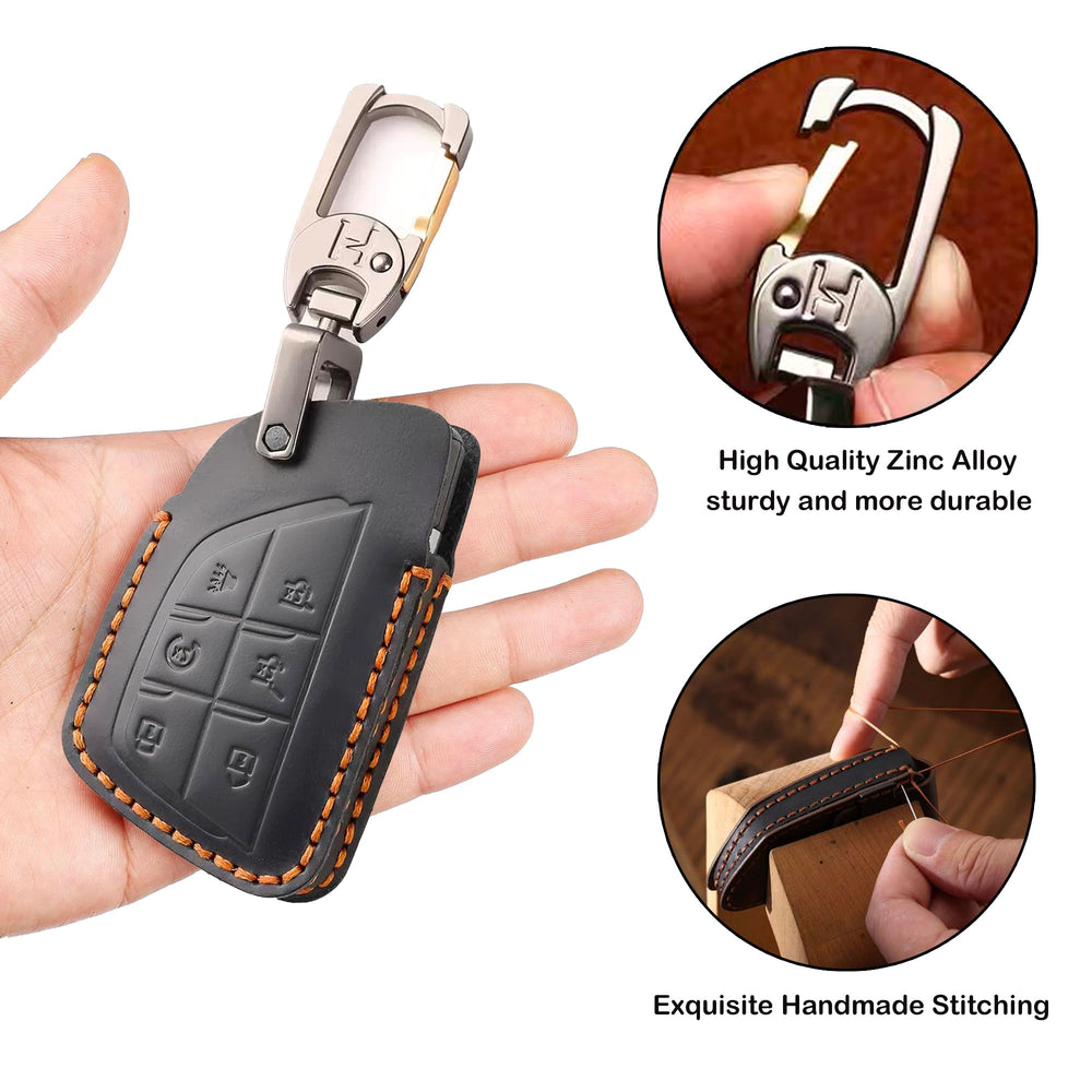 SAMGCHI key in hand demonstrating compact size and comfortable handling
