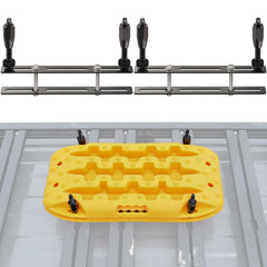 SAMOUT front view of mounted recovery board showing secure fit and low profile