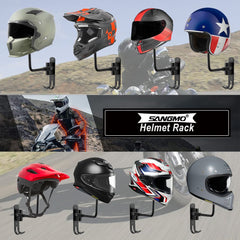 SANGMO showing rotatable angle detail for adjustable helmet positioning