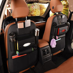 SANMITTI front view of two seatback organizers showing full protection and neat look