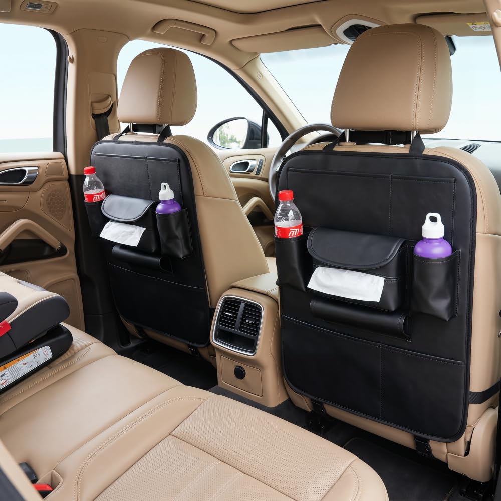 SANMITTI lifestyle shot of family roadtrip showing tidy cabin and protected seats