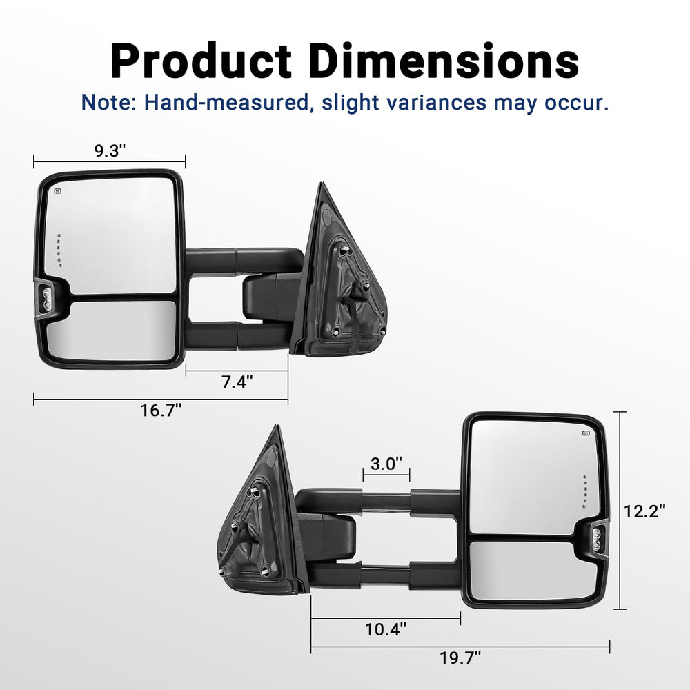 Sanooer packaged pair with components showing everything included for replacement