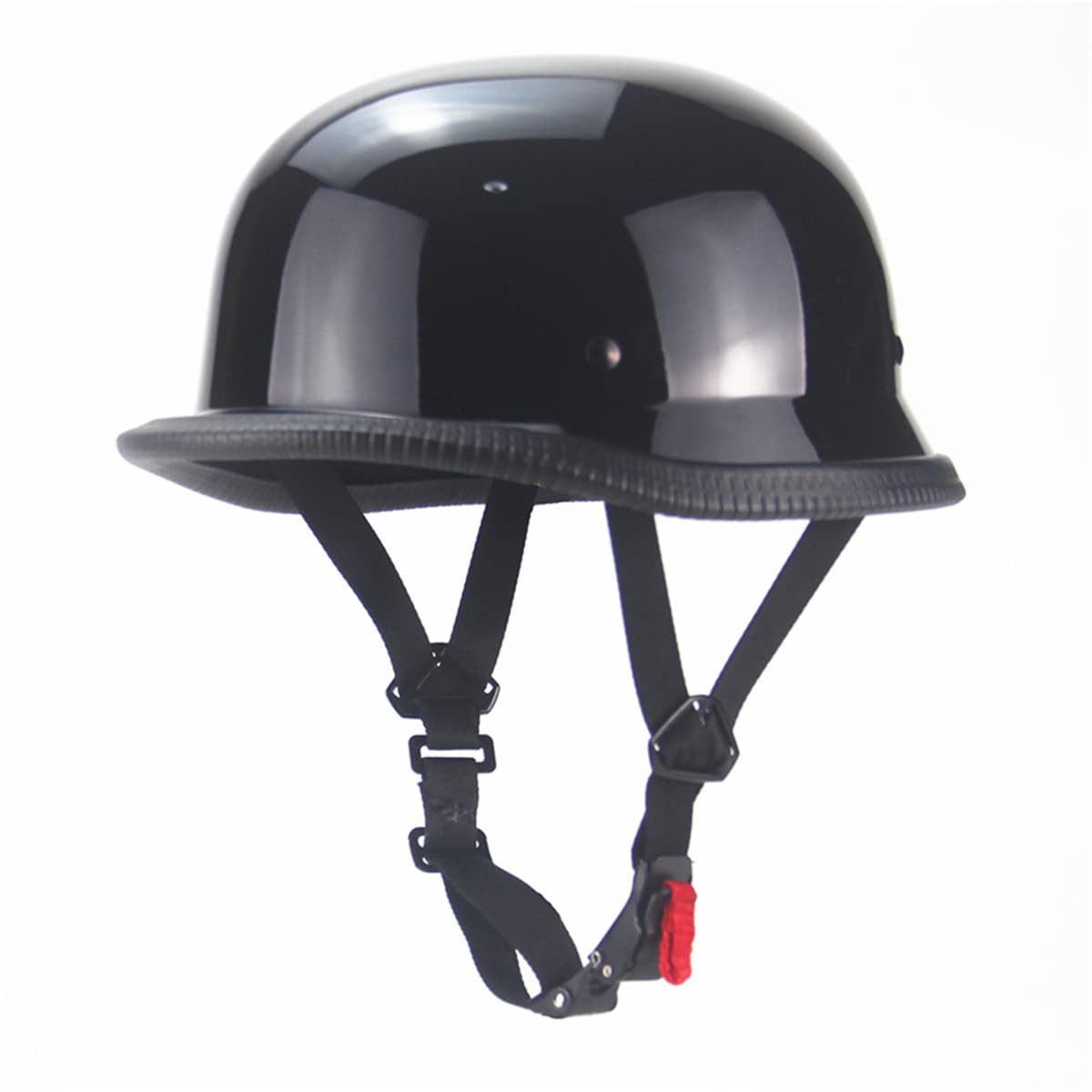 SanQing helmet side profile highlighting ABS shell and classic German silhouette benefit durability