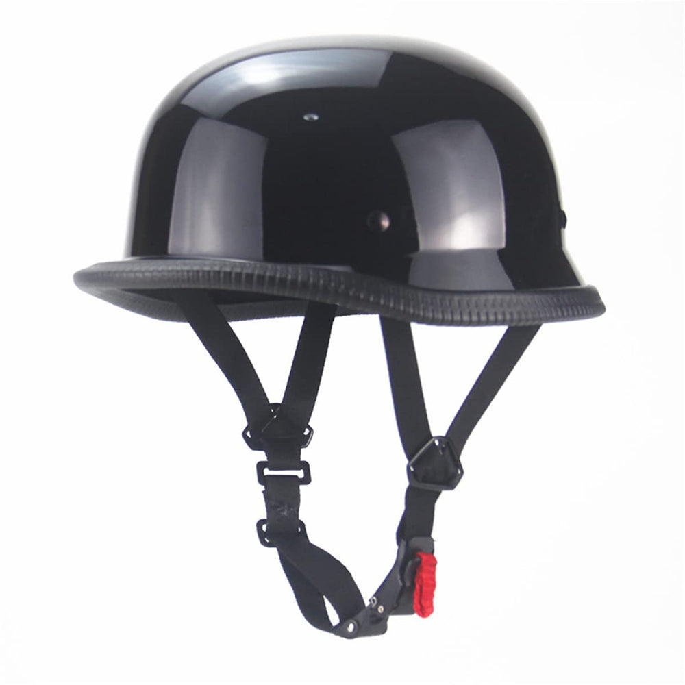 SanQing helmet side profile highlighting ABS shell and classic German silhouette benefit durability