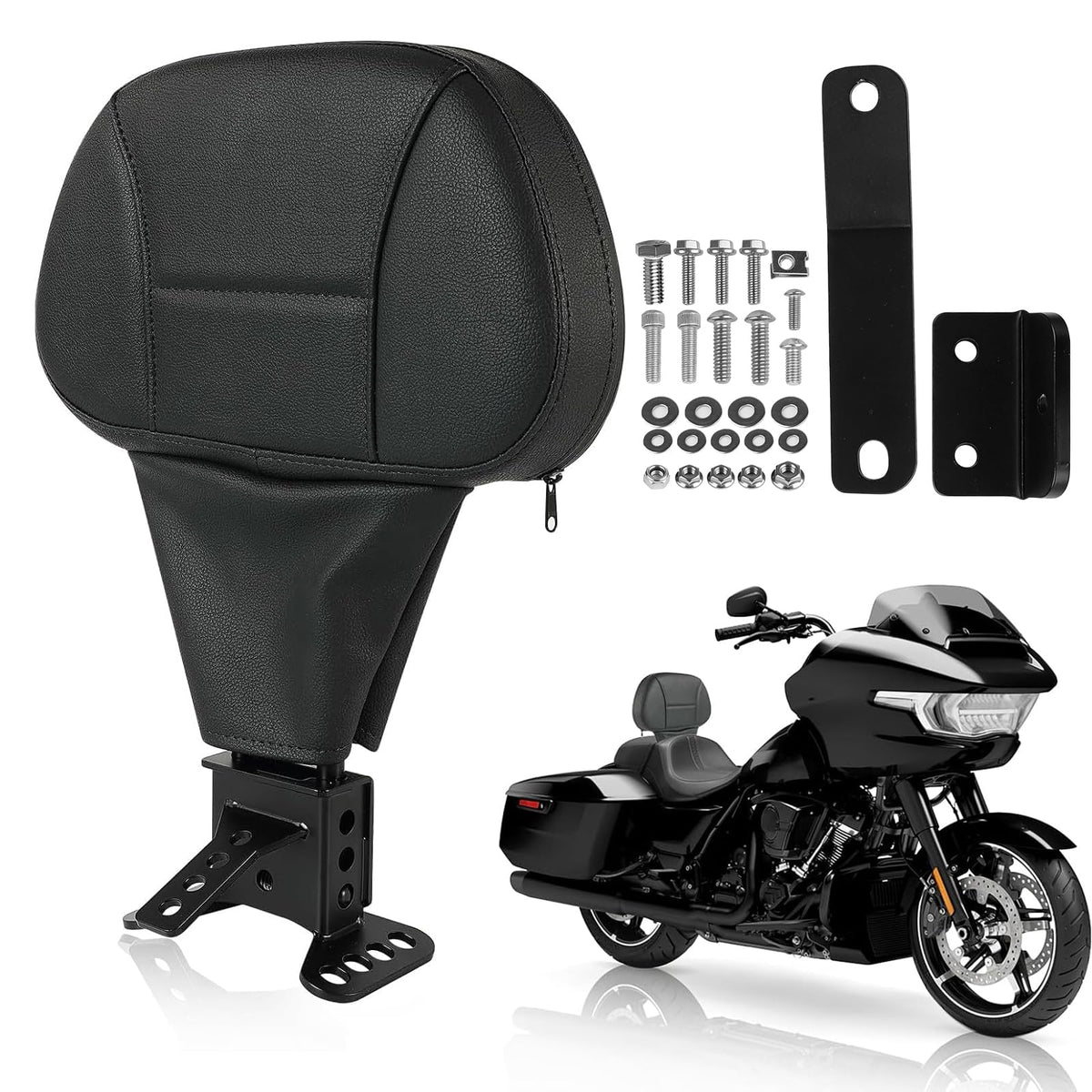 SANYUMOTO front view showing shape and enhance riding comfort