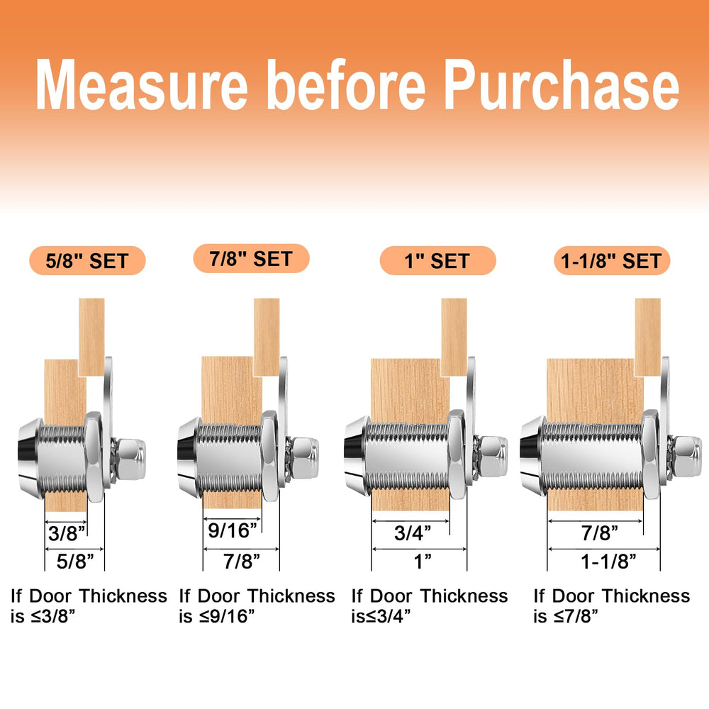 Sartatue two included cam plates displayed for adjustable installation options