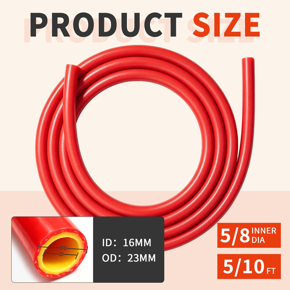SATUGUOJI hose end fitted with clamp demonstrating secure leak-resistant connection