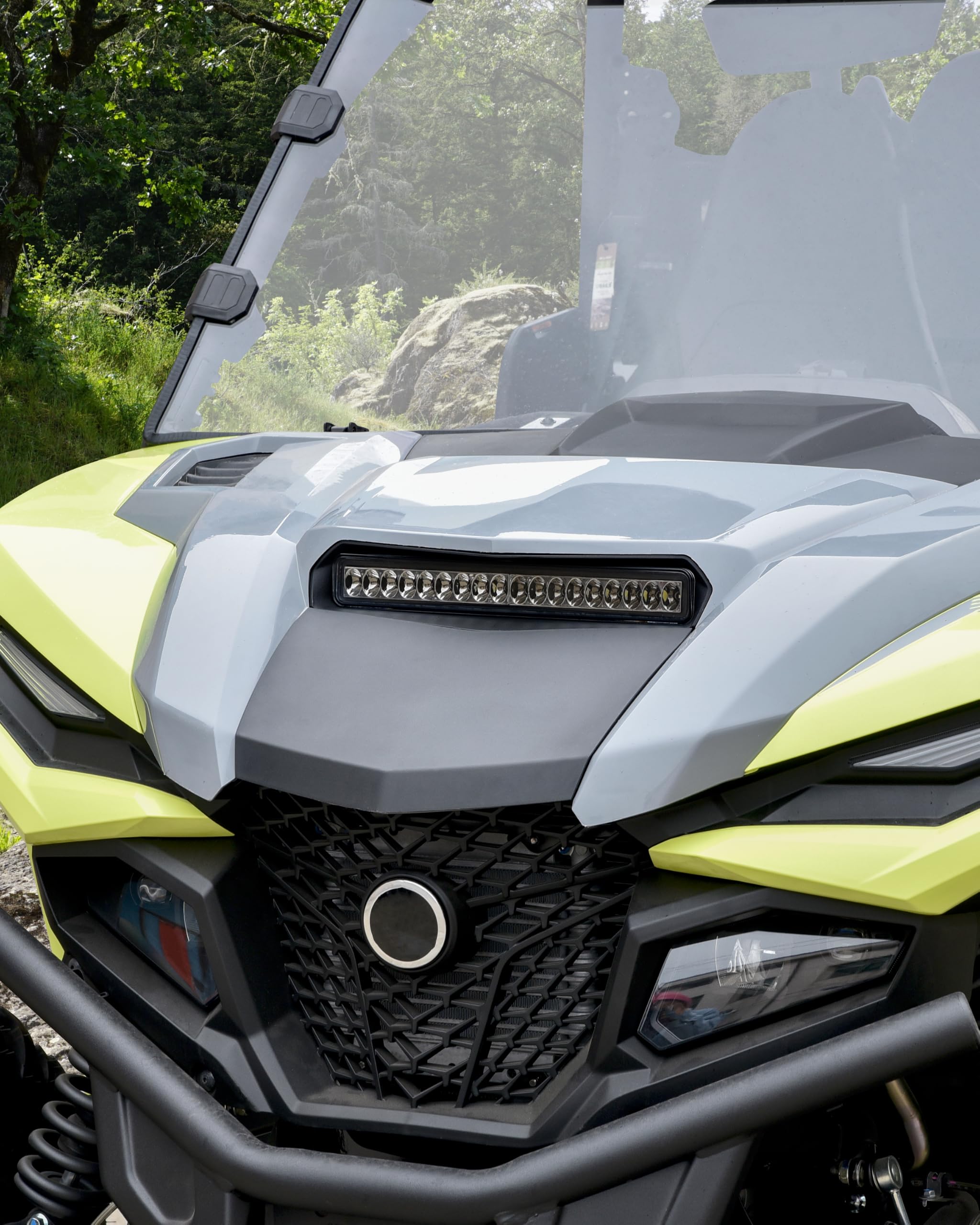 SAUTVS side profile showing integrated hood fit and sleek styling