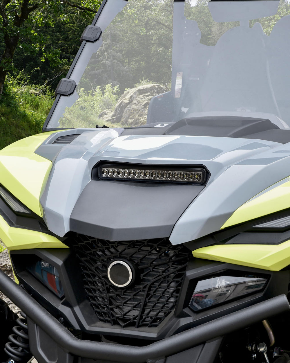SAUTVS side profile showing integrated hood fit and sleek styling