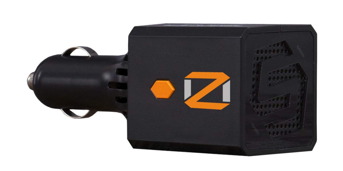 ScentLok OZ20HD placed inside a car demonstrating safe unoccupied treatment and ventilation