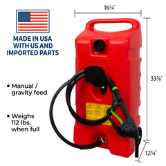 Scepter Duramax side profile with 10' hose visible, easy reach advantage