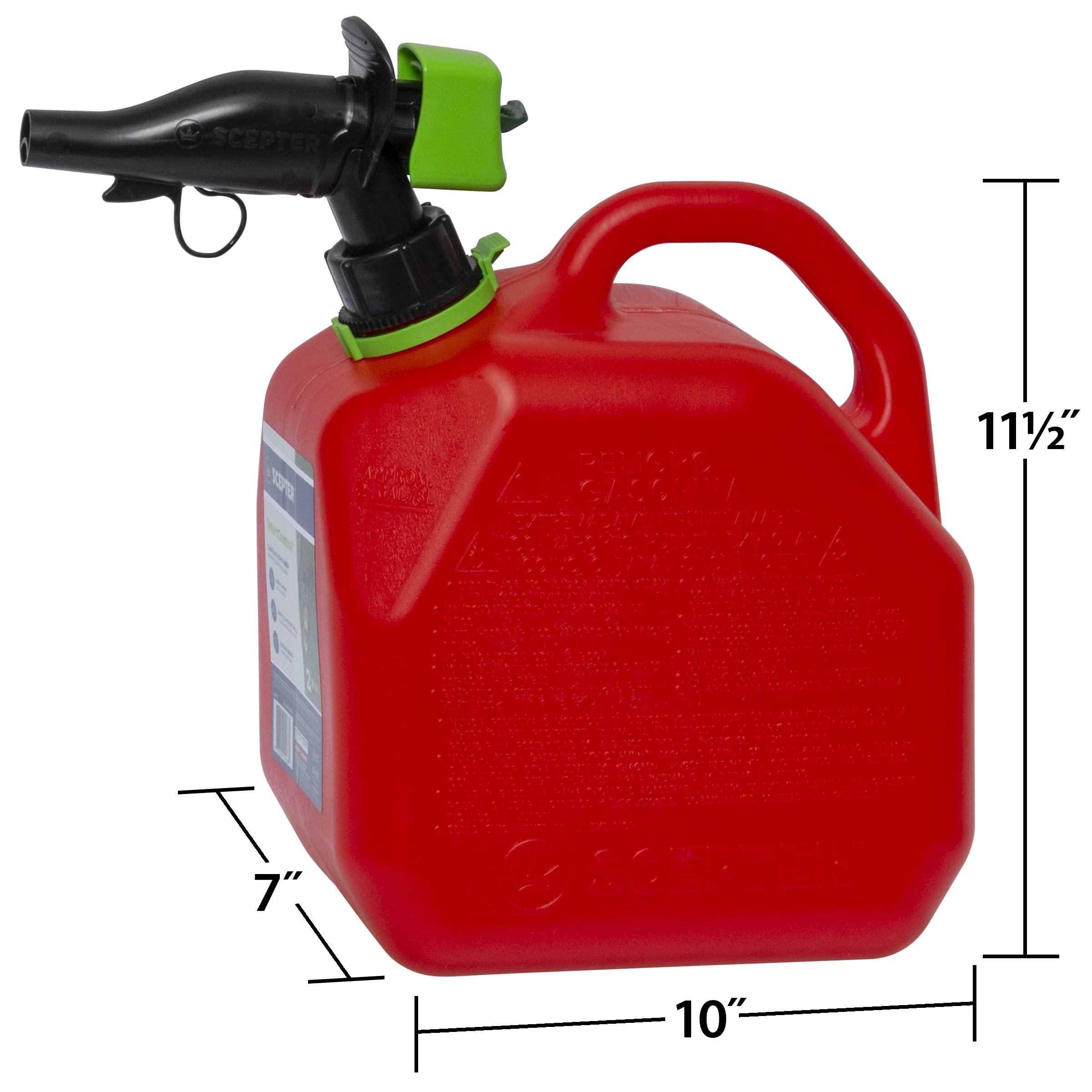 Scepter close-up of SmartControl spout showing precise flow control benefit