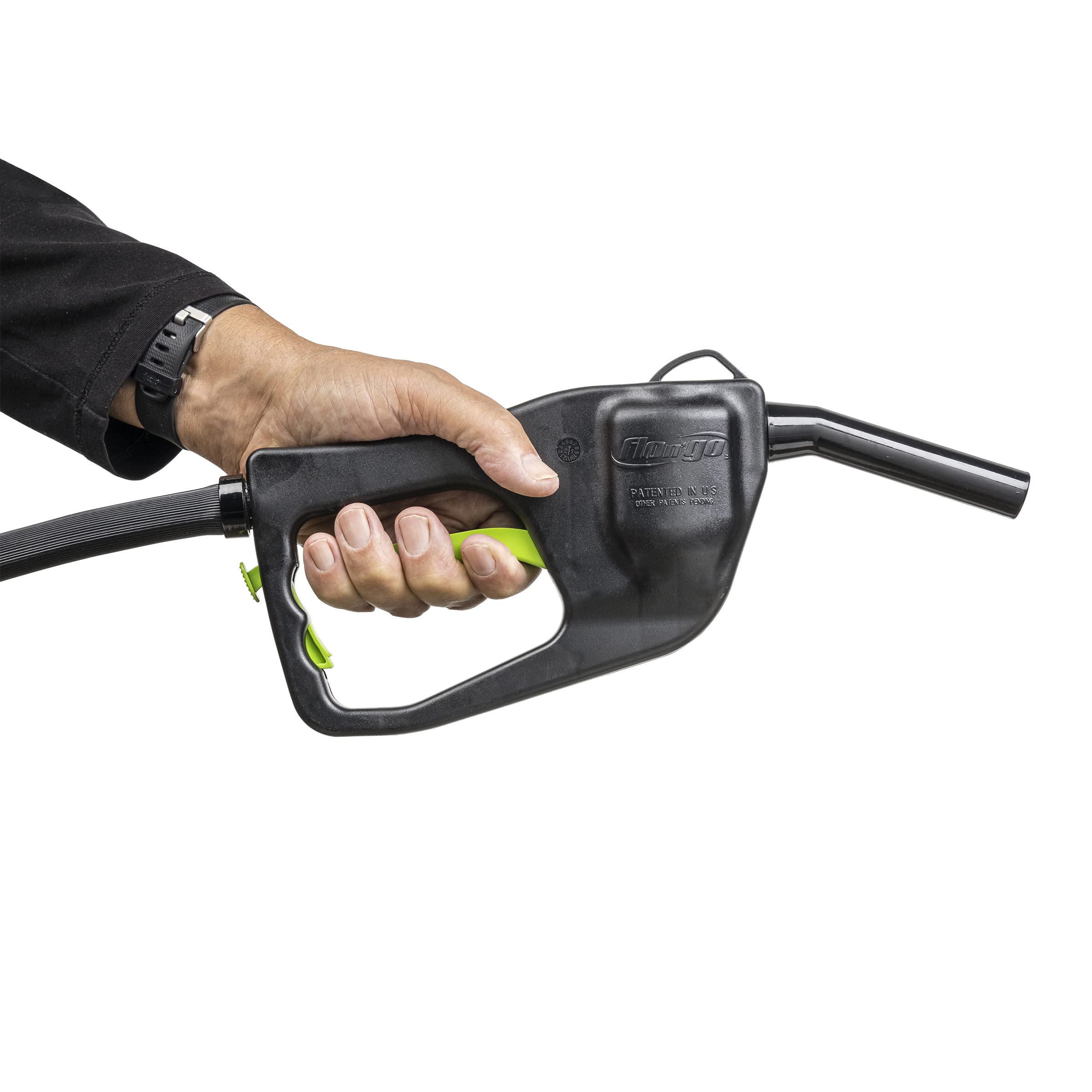 Scepter top filler opening view showing easy-access refill without spills