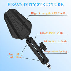 Scerymo HD anti-burst glass reflecting road for improved clarity
