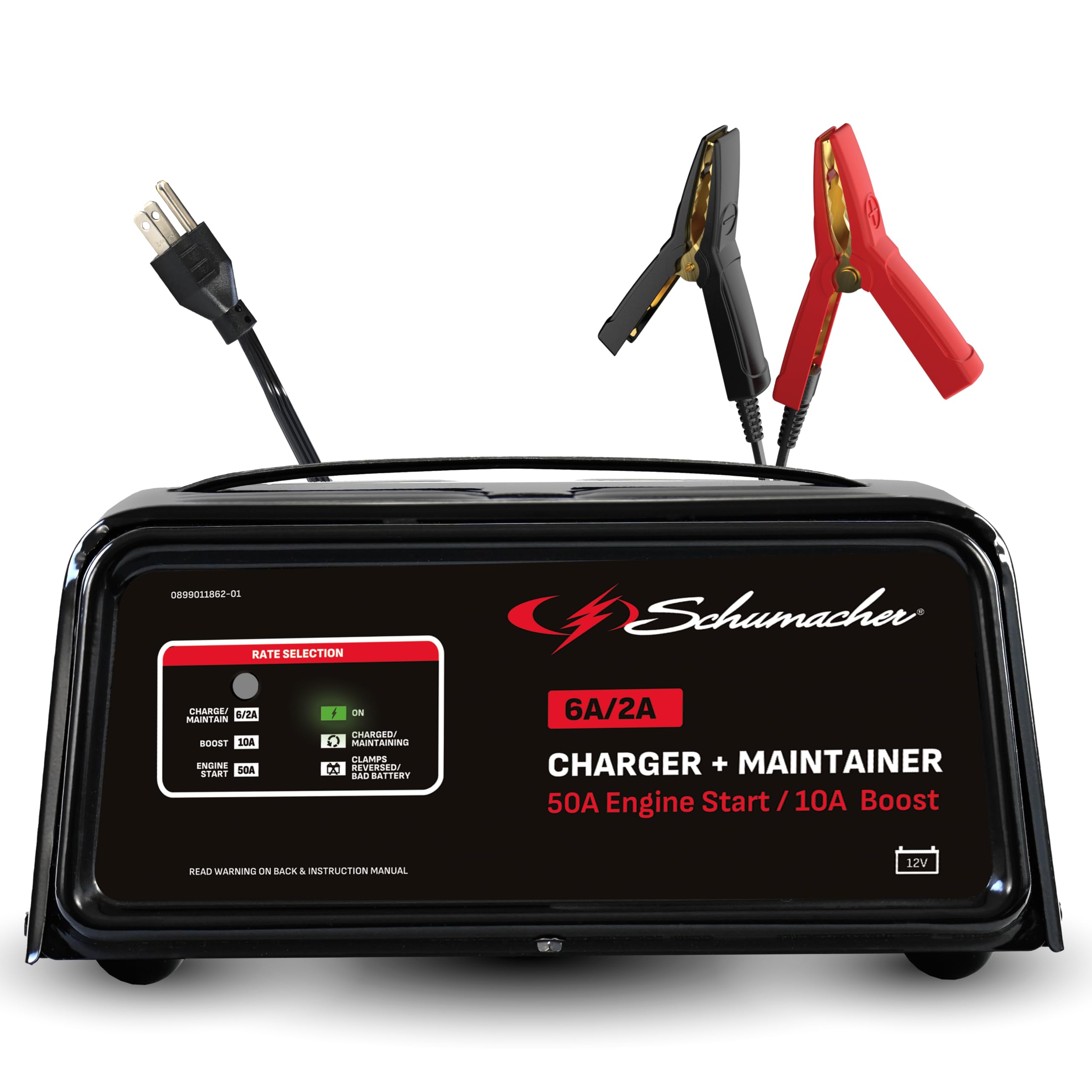 Schumacher SC1305 front unit view showing compact design and portability benefit