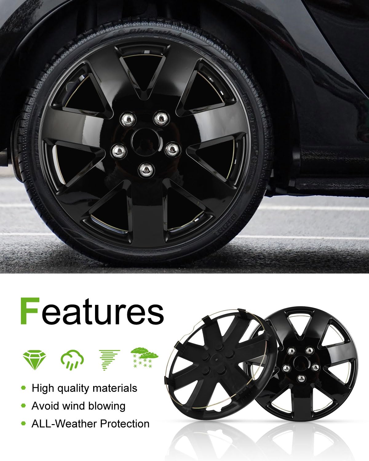 SCITOO installed on vehicle front wheel demonstrating improved curb appeal