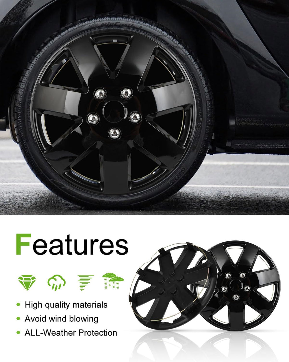 SCITOO installed on vehicle front wheel demonstrating improved curb appeal