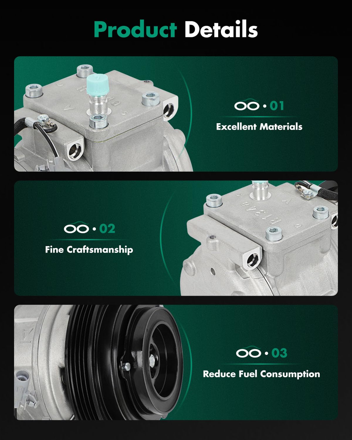 SCITOO product label with OE numbers for easy cross-reference