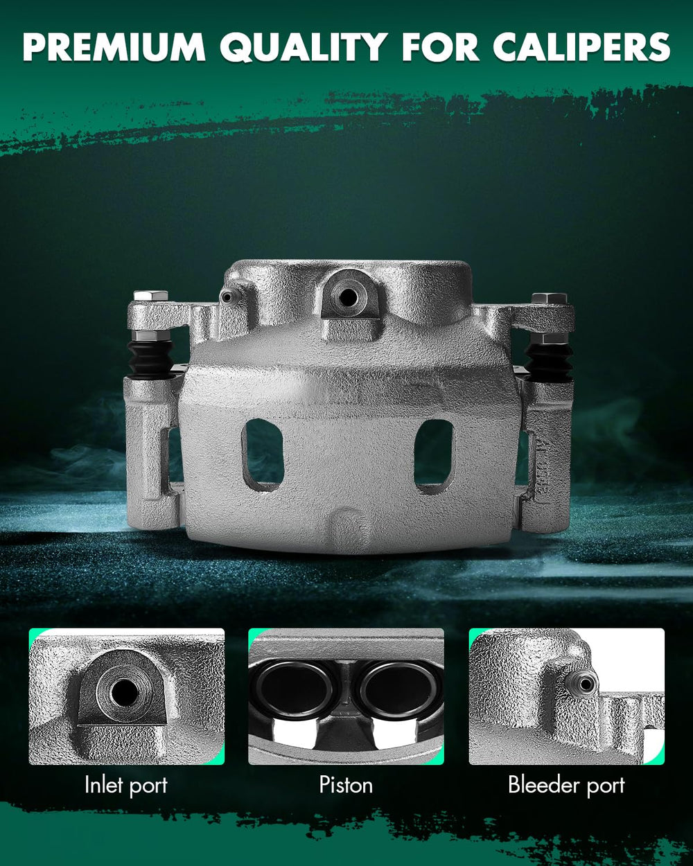 SCITOO caliper installed on vehicle showing proper fit and straightforward swap
