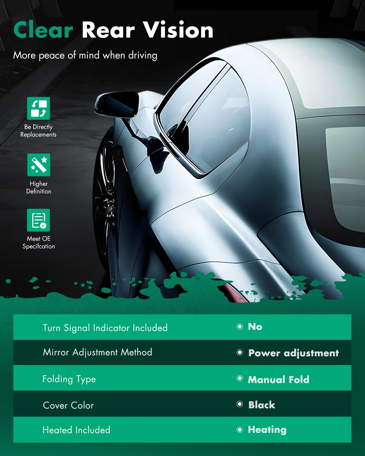 SCITOO close-up heated element detail preventing ice and fogging benefit