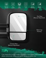 SCITOO closeup of dual glass lenses with flat and convex sections improving field of view