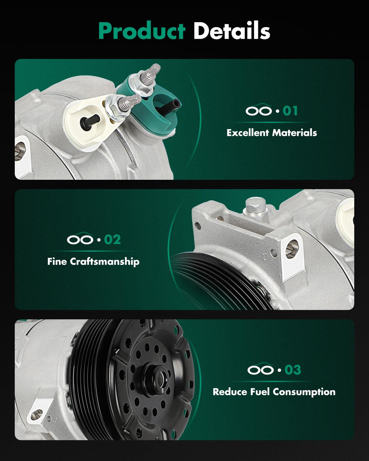 SCITOO compressor next to ruler showing scale for accurate fit verification