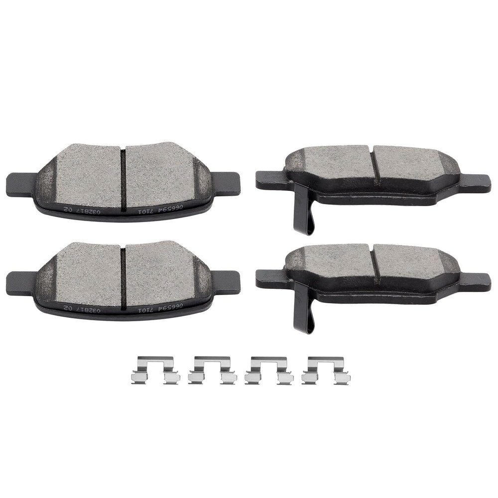 SCITOO D1033 front packaging showing full pad set and label for easy identification
